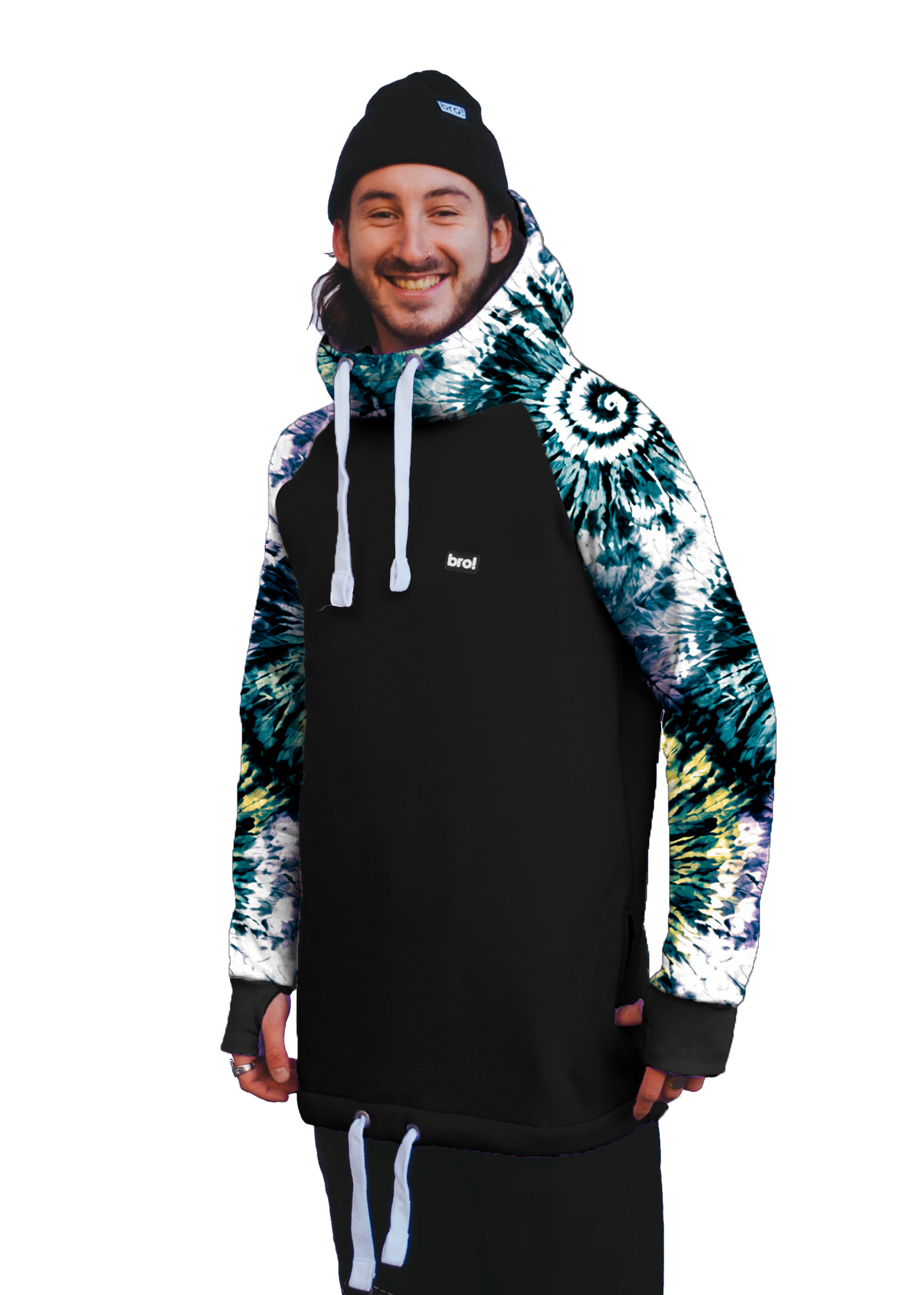 bro! chill n'shred hoodie (Grateful Shred)