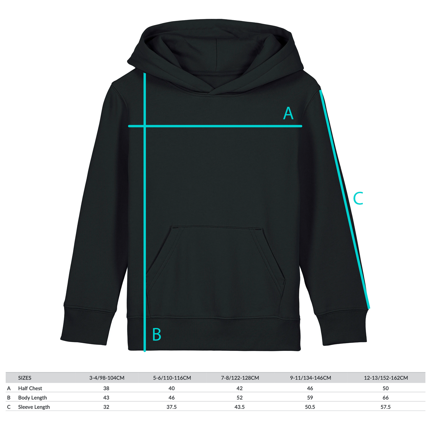 Kids Risky Biscuits Hoodie (Black)