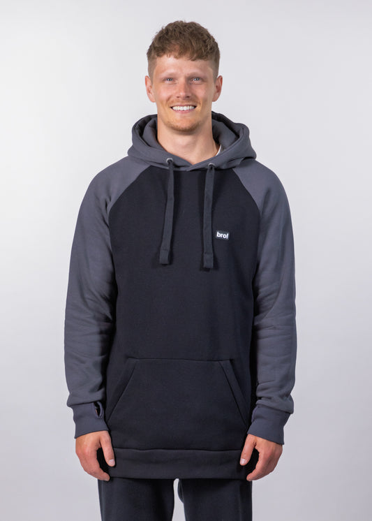 bro! park edition hoodie (charcoal/black)