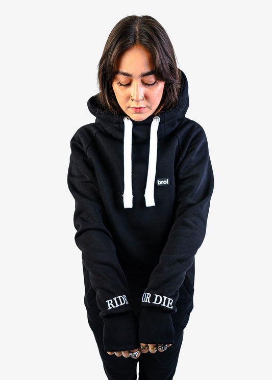 bro! chill n'shred hoodie (Ride Or Die)
