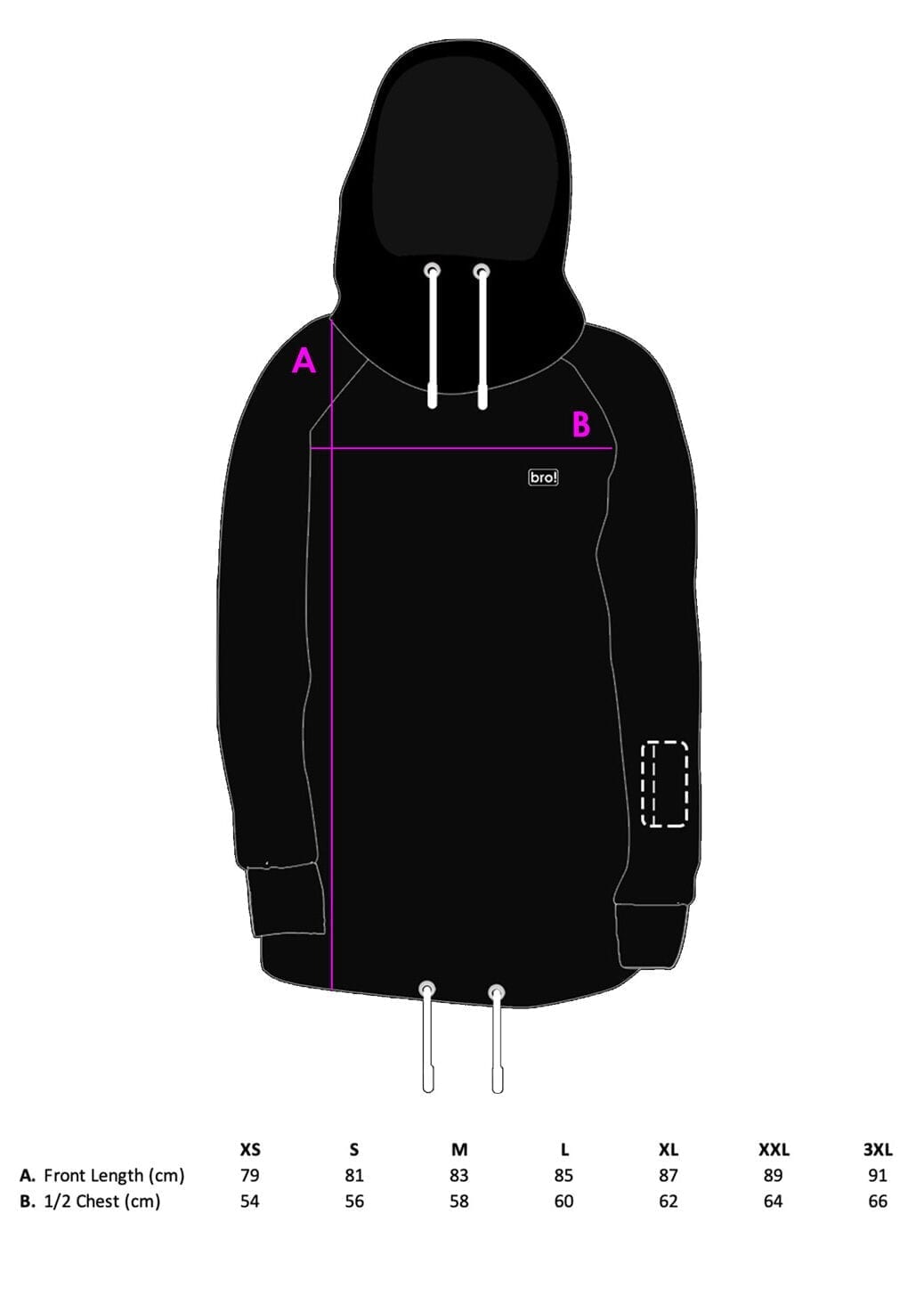 bro! chill n'shred hoodie (lavender)