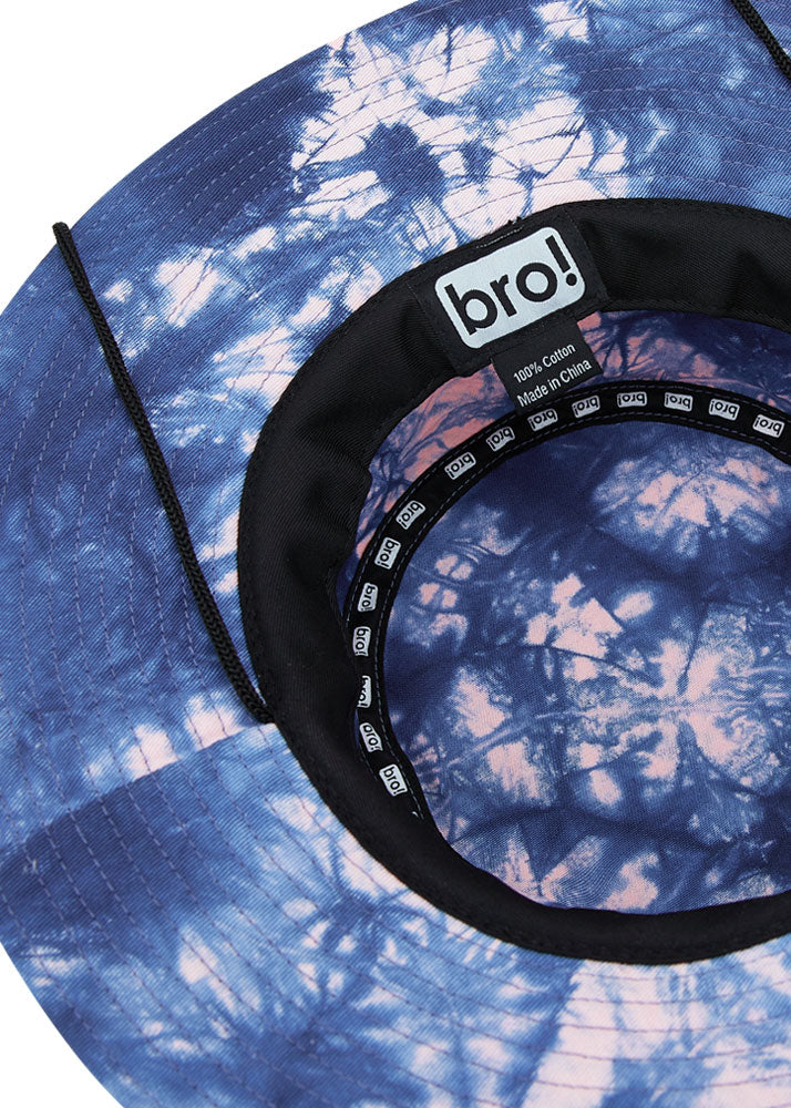 Sunset Shred Club Boonie (Tie-Dye Blue)