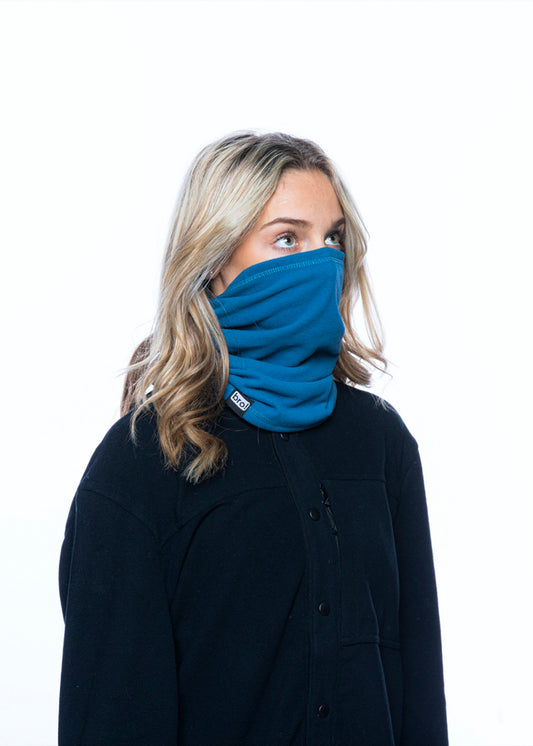 bro! fleece neckwarmer (slate blue)