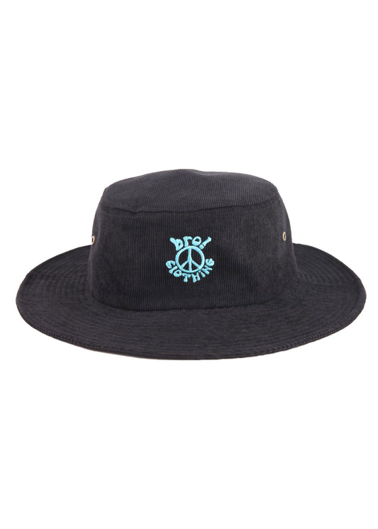 bro! peace boonie (black)