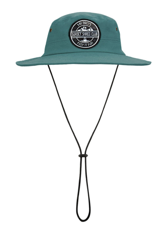 Sunset Shred Club Boonie (Forest Green)