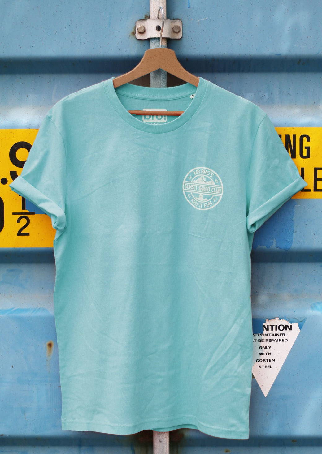 Sunset Shred Club Tee (Seafoam)