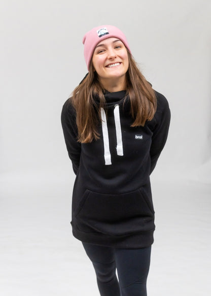 Rad Since BC beanie (faded pink)