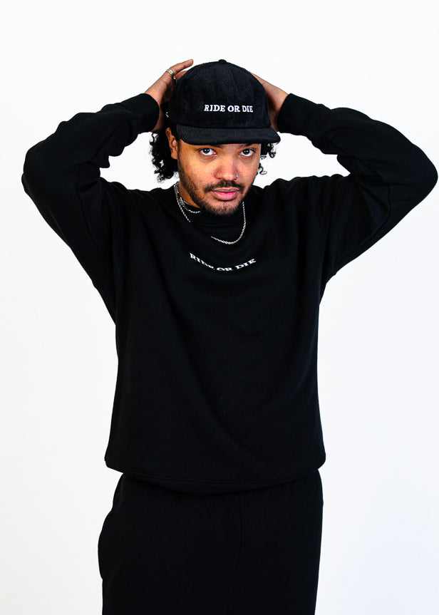 Ride or Die Cord Cap (Black)