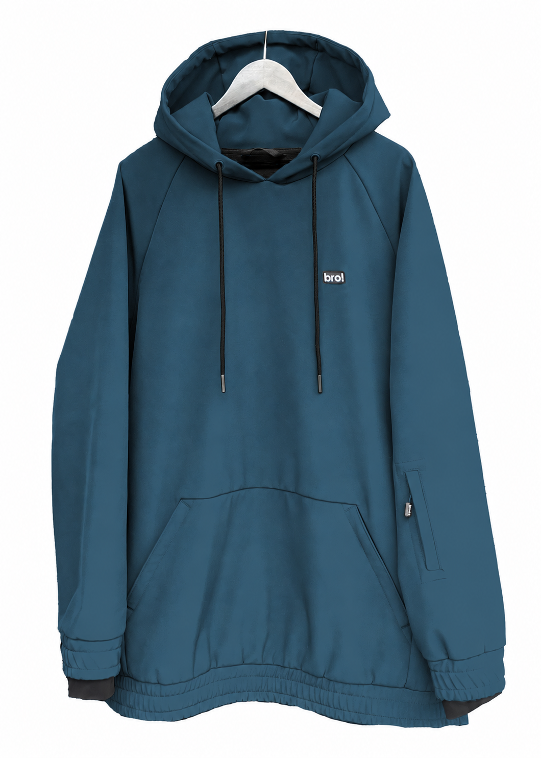 bro! ShredShell 2.0 | Waterproof Hoodie (Teal Blue)