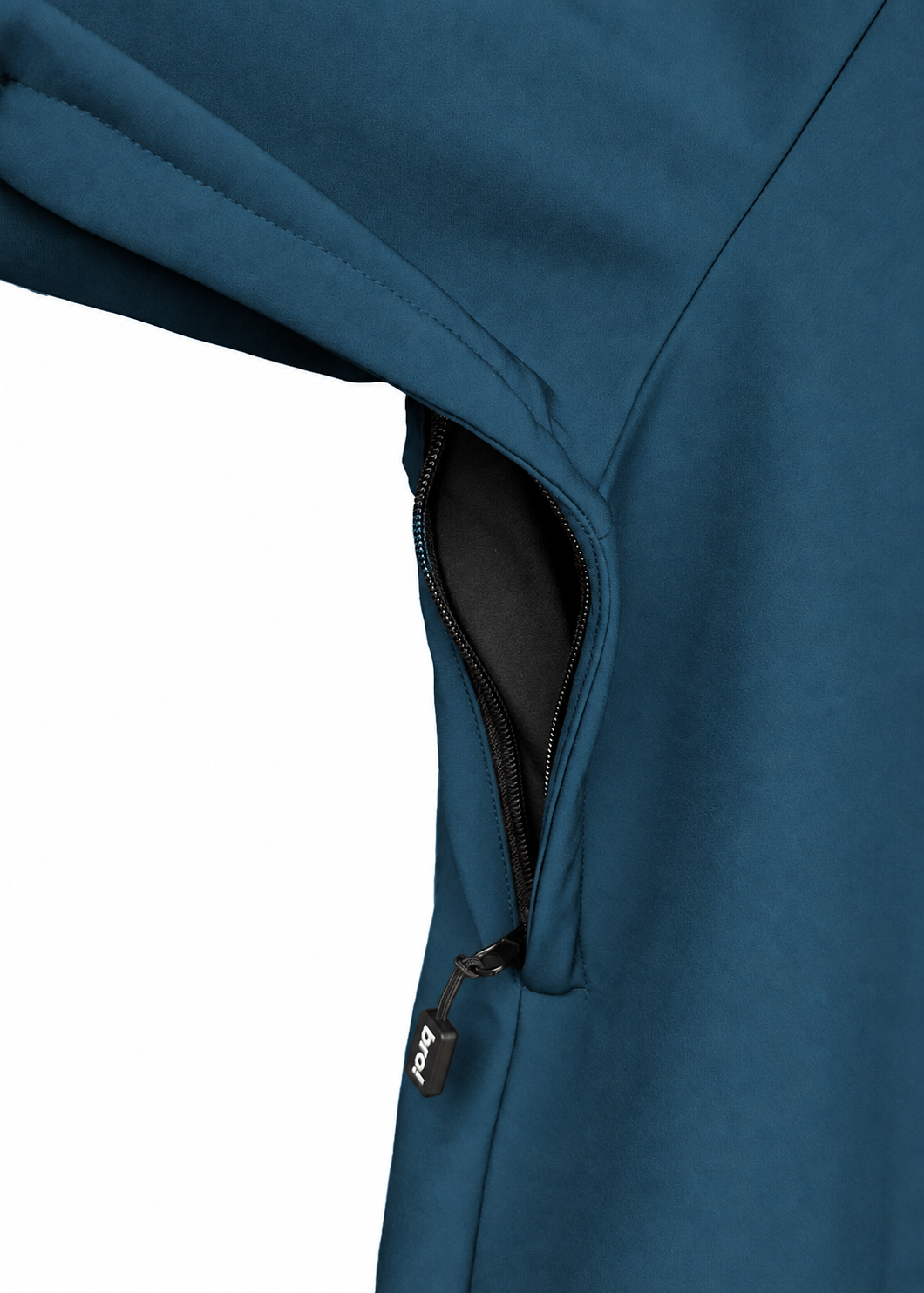 bro! ShredShell 2.0 | Waterproof Hoodie (Teal Blue)