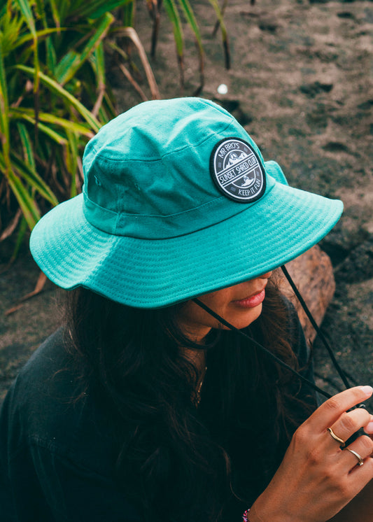 Sunset Shred Club Boonie (Forest Green)