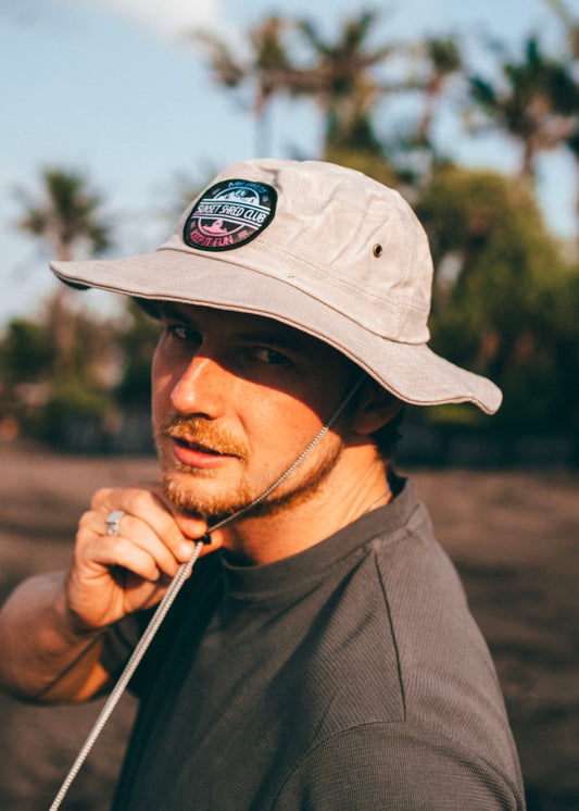 Sunset Shred Club Boonie (Grey)