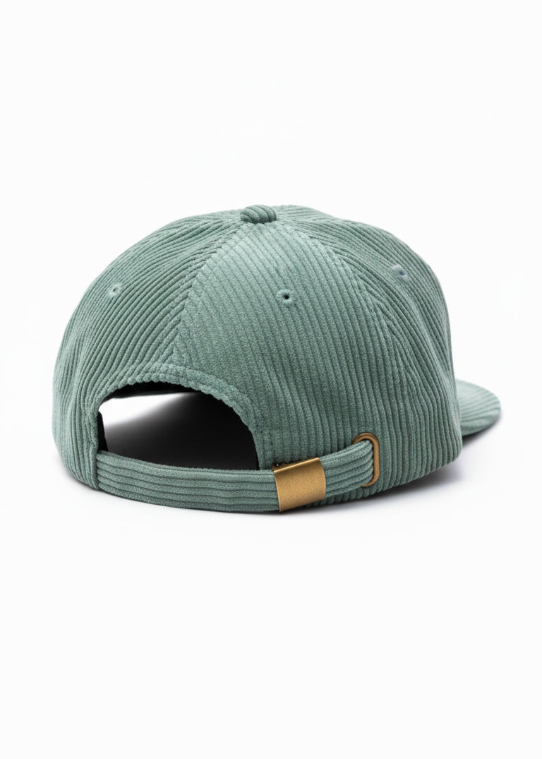 Sunset Shred Club Cord Cap (Sage)