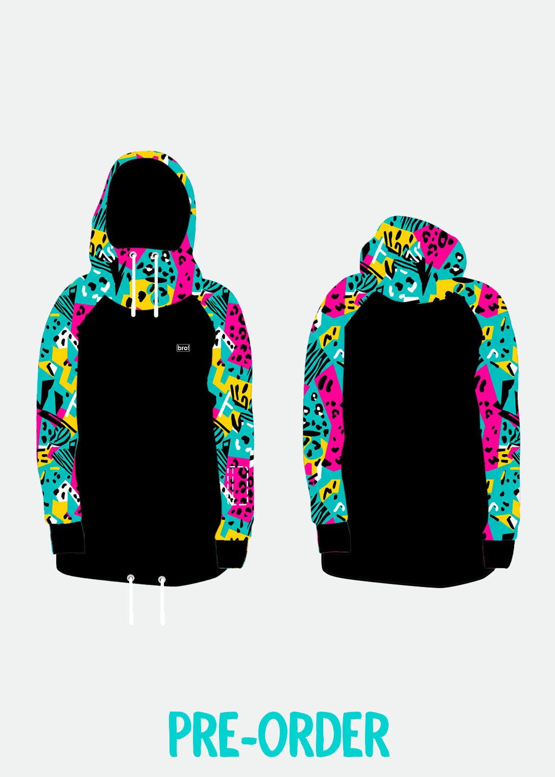 bro! chill n'shred hoodie (Bjorn Retro)