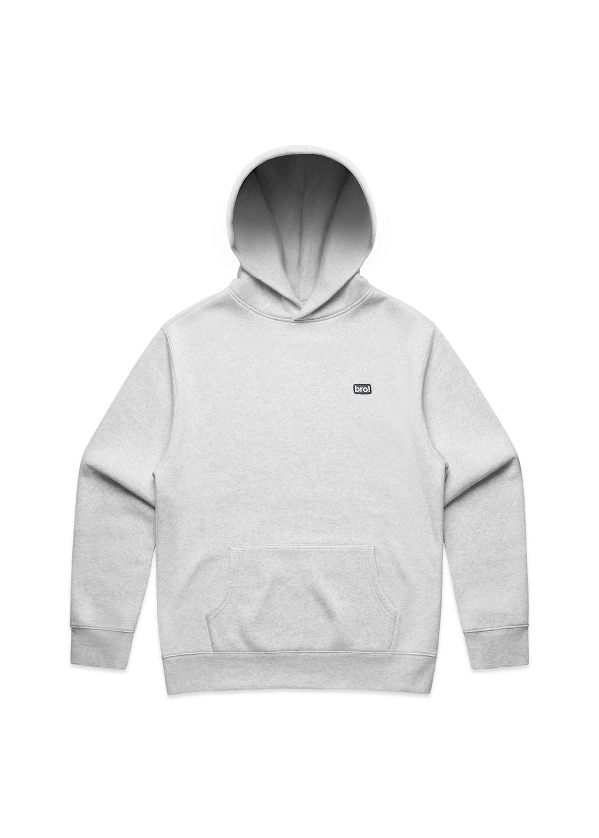 bro! everyday hoodie (heather grey)