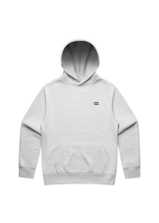 bro! everyday hoodie (heather grey)