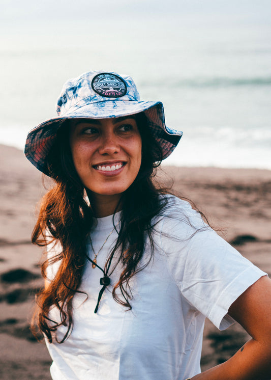 Sunset Shred Club Boonie (Tie-Dye Blue)