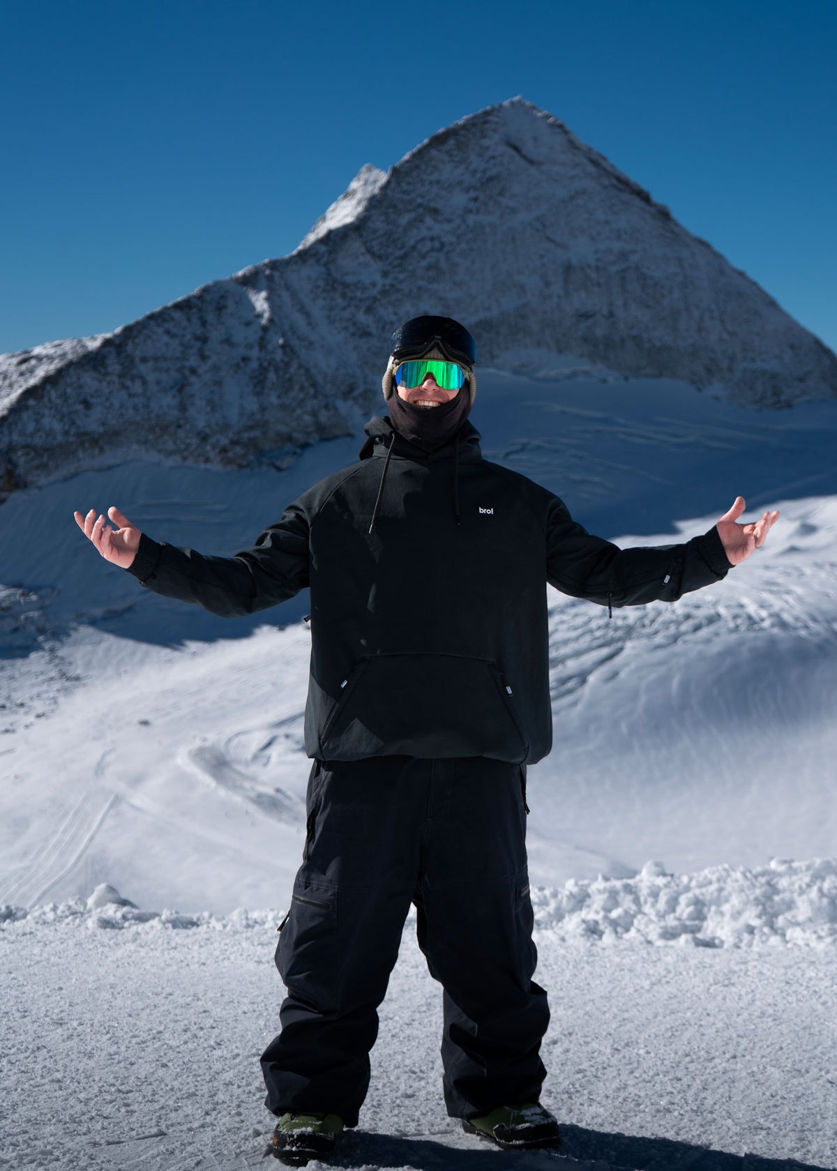 bro! ShredShell 2.0 | Waterproof Hoodie (Black)