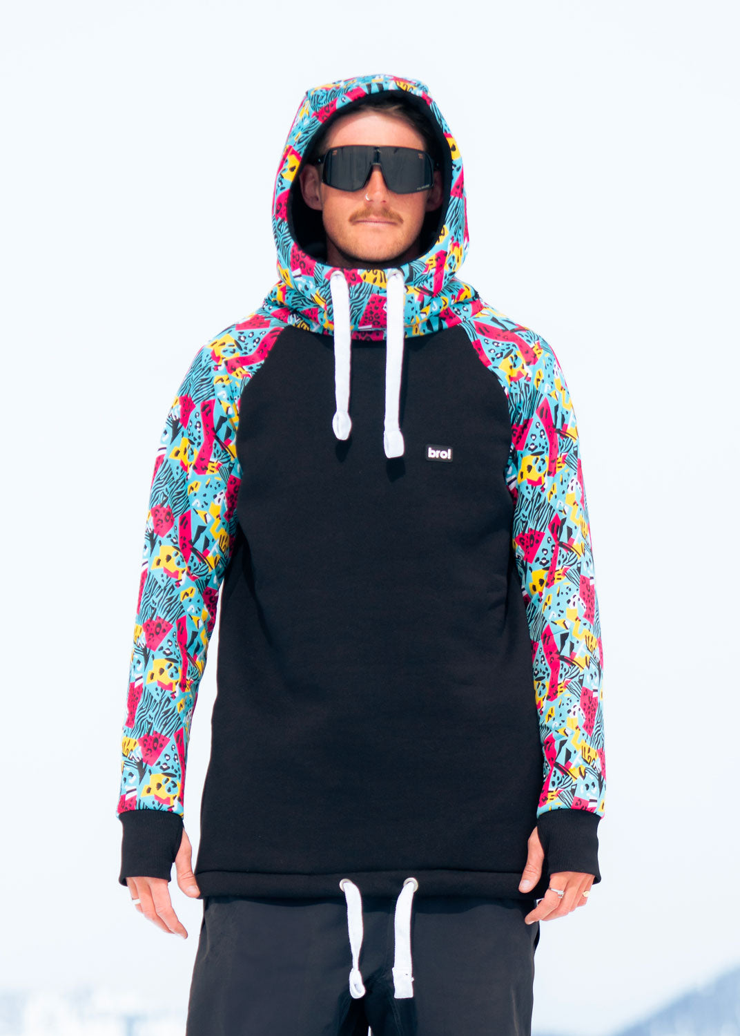 bro! chill n'shred hoodie (Bjorn Retro) | bro! clothing | The Brocery Store