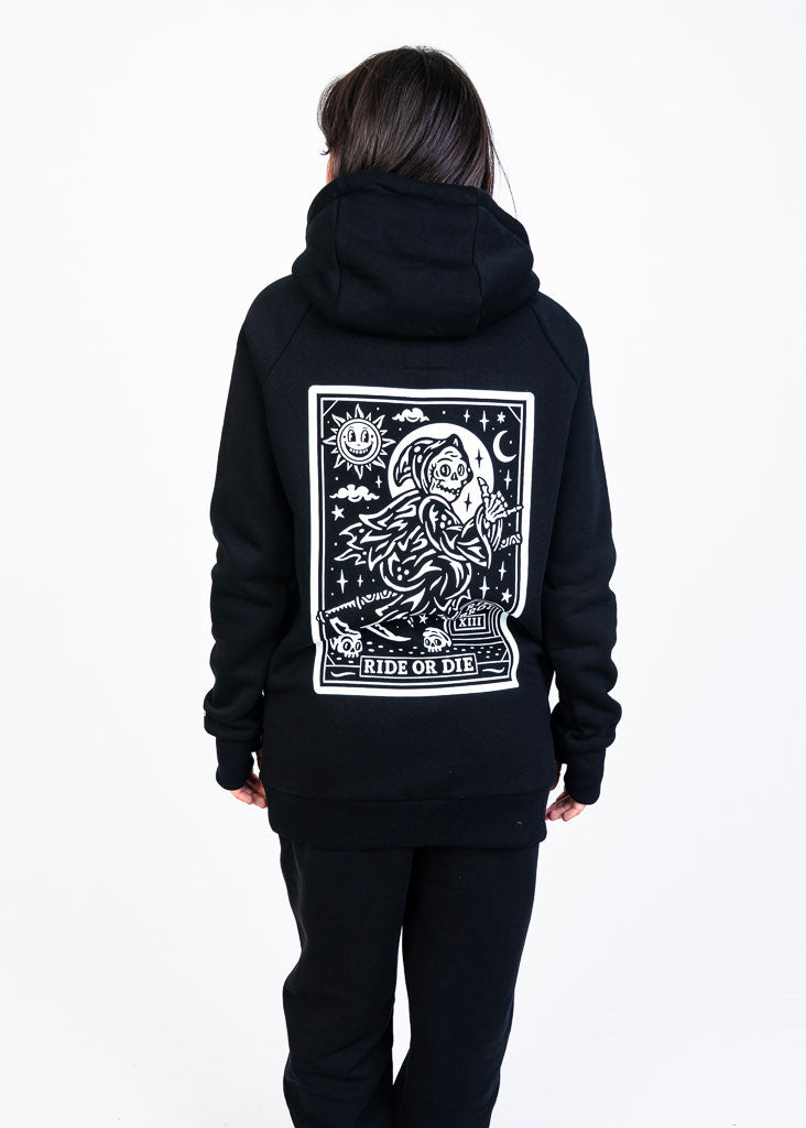 bro! chill n'shred hoodie (Ride Or Die)