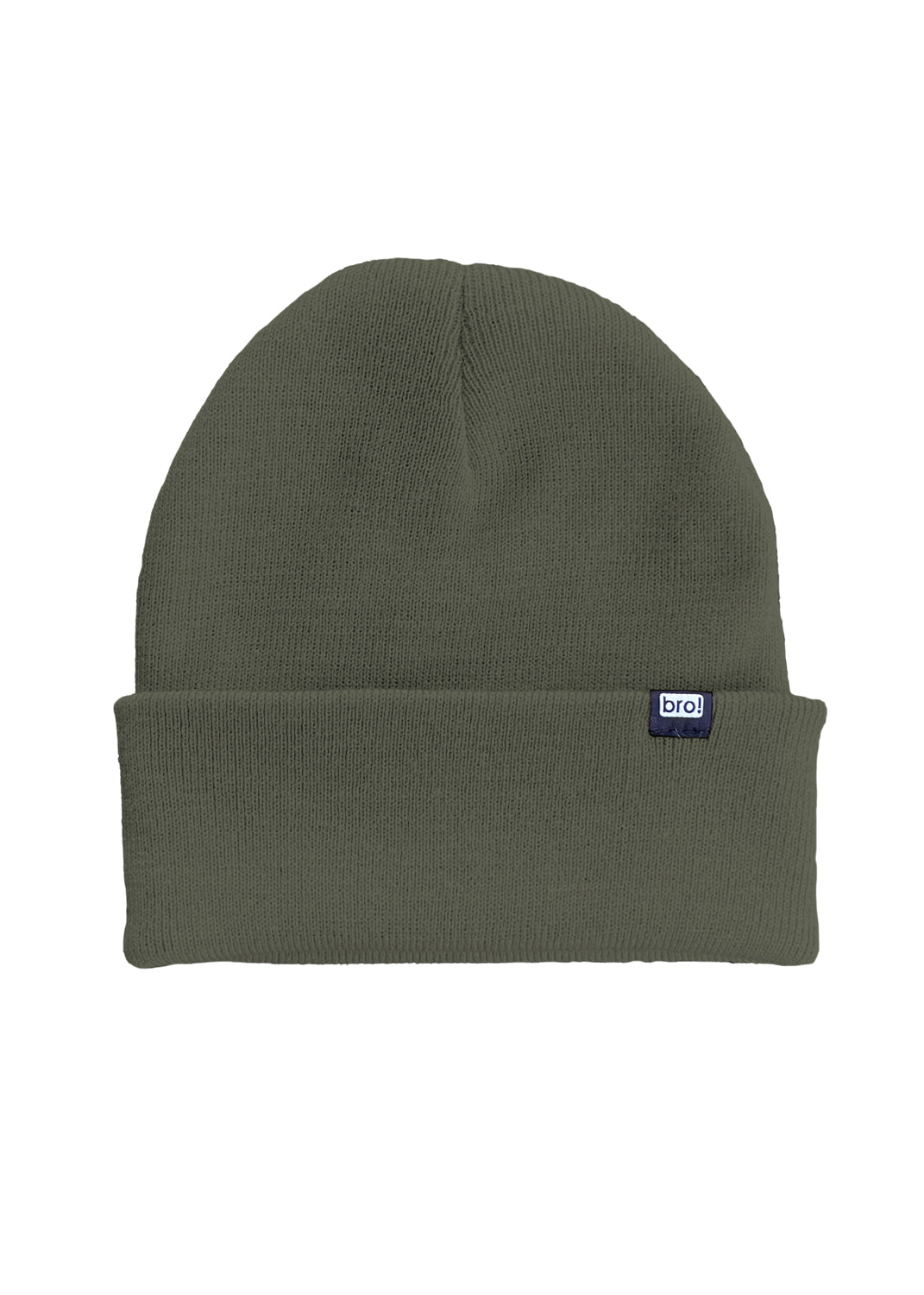 bro! mini logo beanie (charcoal) beanies bro! clothing The