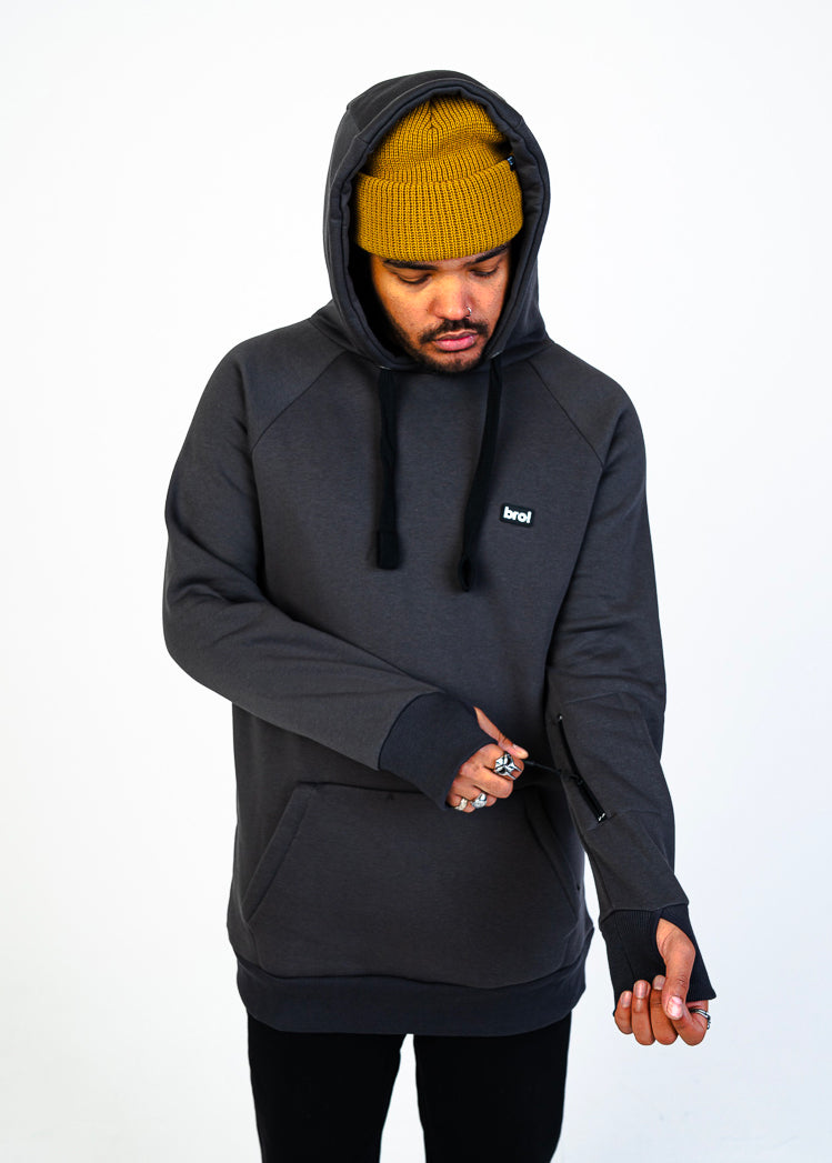 bro! park edition hoodie (charcoal)