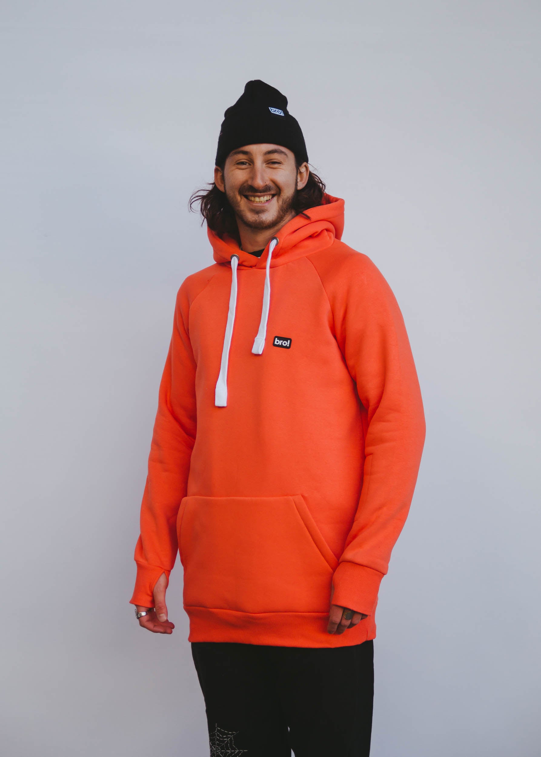bro! park edition hoodie (coral) hoodies bro! clothing The Brocery Store
