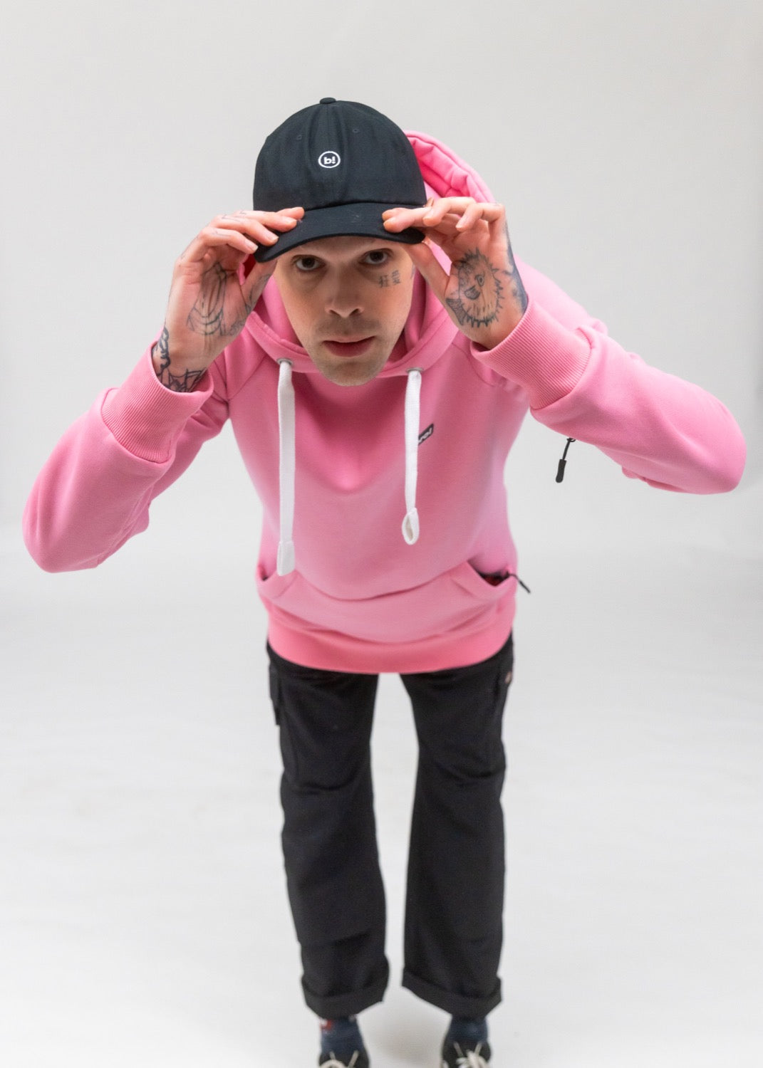 bro! park edition hoodie (faded pink)