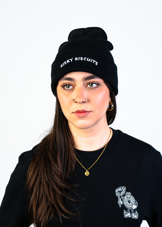 Risky Biscuits Beanie (black)
