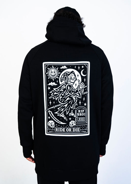 bro! chill n'shred hoodie (Ride Or Die)