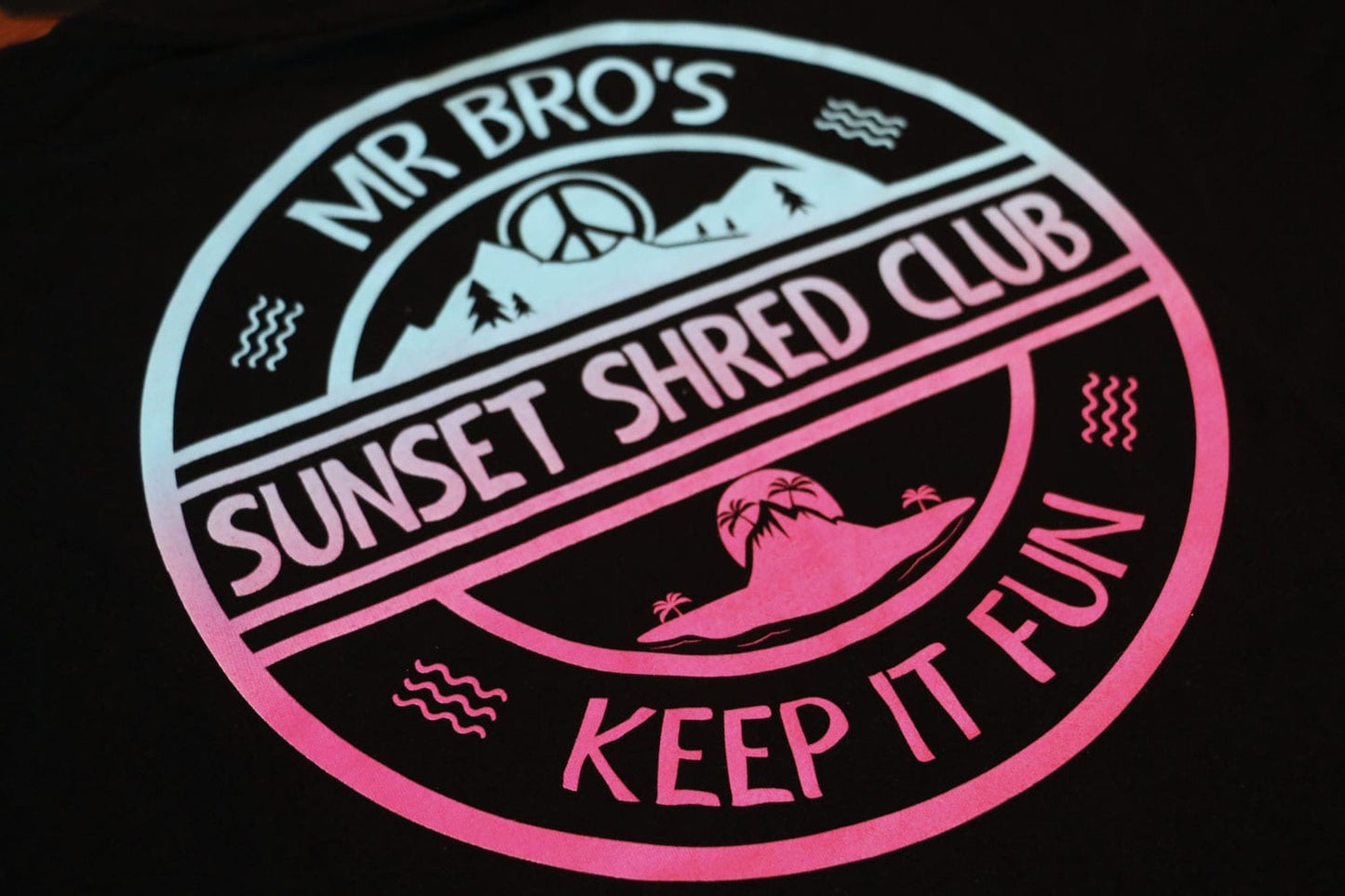 Sunset Shred Club Tee (Retro Fade)