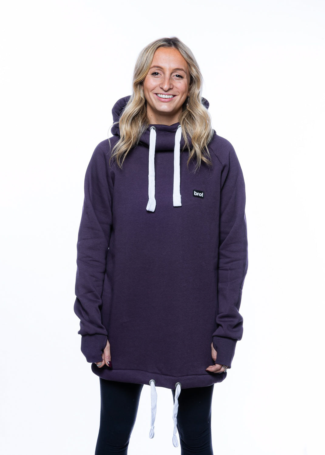 bro! chill n'shred hoodie (midnight sky)