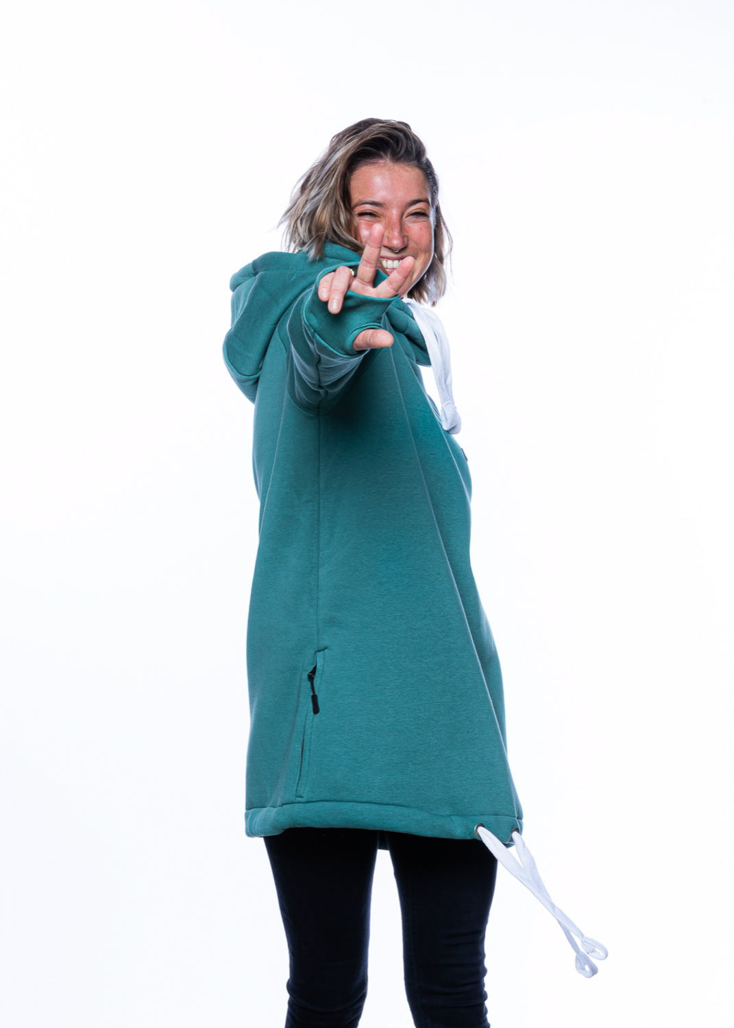 bro! chill n'shred hoodie (spruce green)