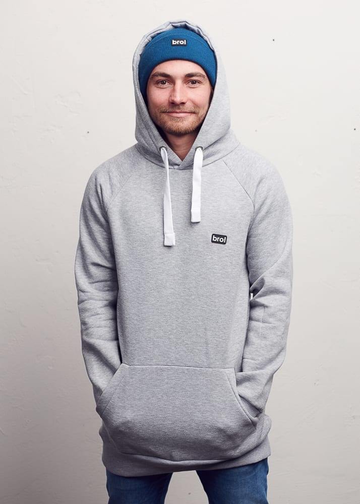 bro! park edition hoodie (heather grey)