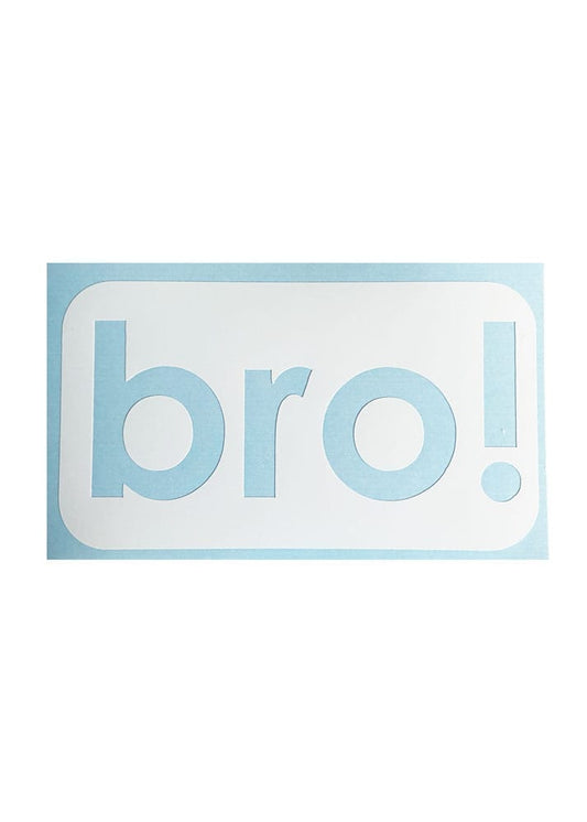 Bro Code Stickers Stickers & Patches | bro! clothing | The Brocery Store