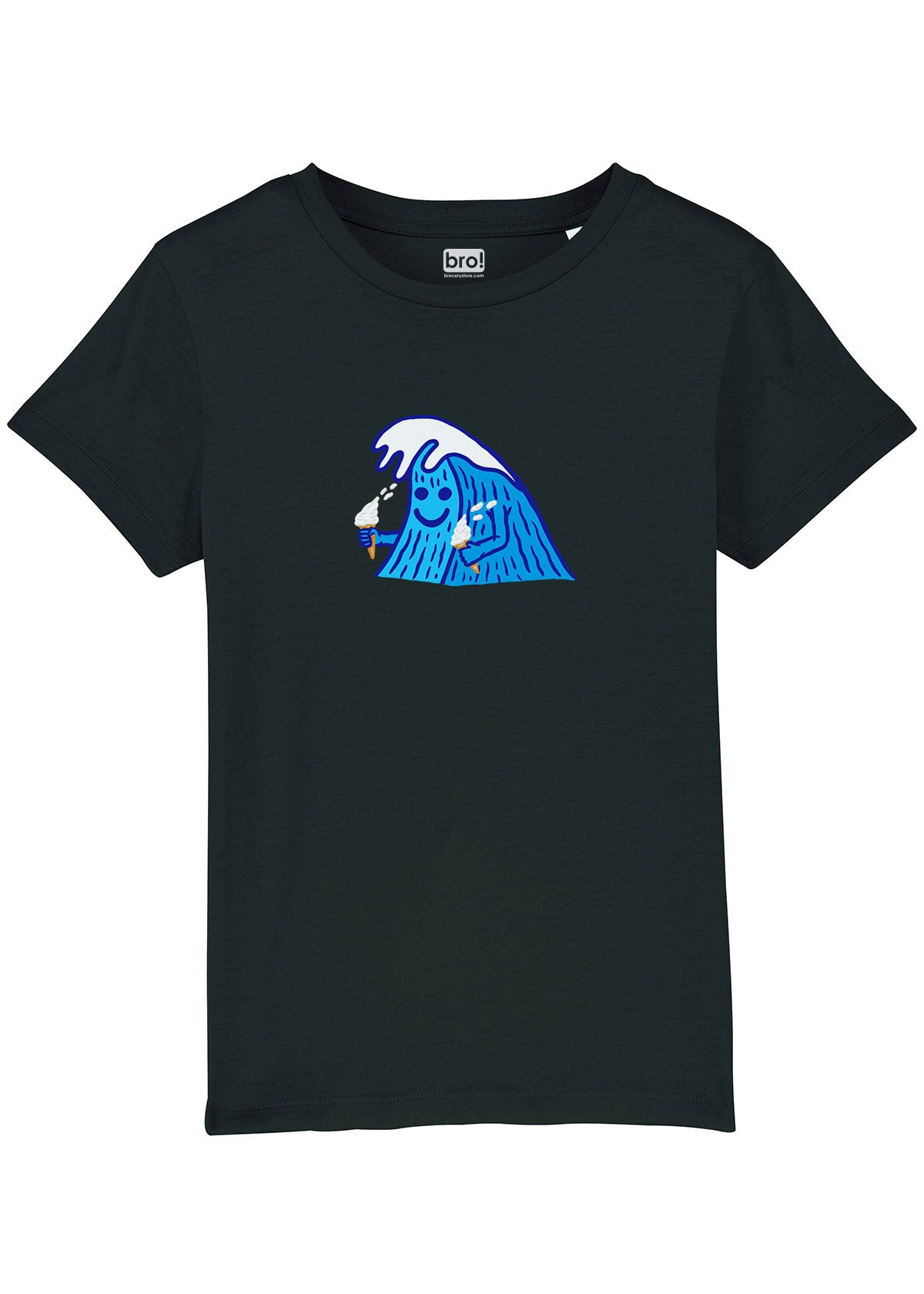 Kids Party Wave Tee (Black)